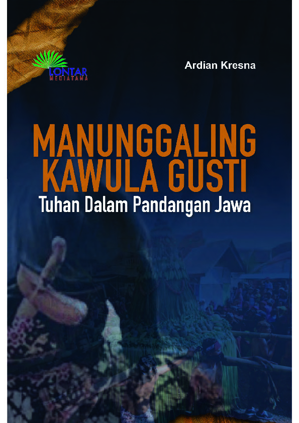 Sampul buku MANUNGGALING KAWULA ...